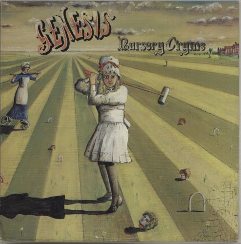 Genesis Nursery Cryme - 3rd US vinyl LP album (LP record) (329580)